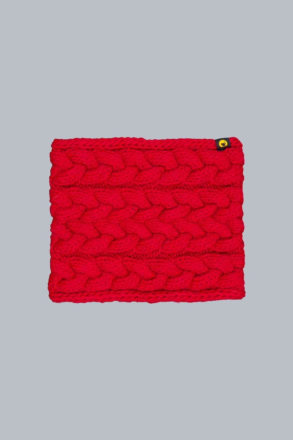 ciesse-wight-unisex-halsw-rmer-rot-zopfstrick-wolle image 1