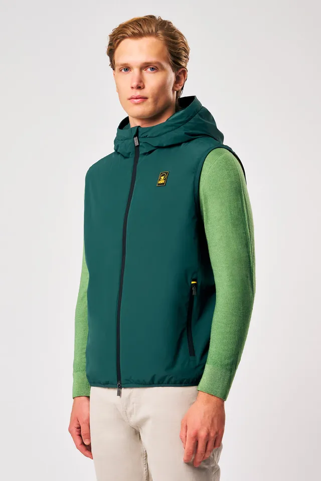 ciesse-outdoor-kenzen-steppweste-gr-n-mit-kapuze-herren image 1