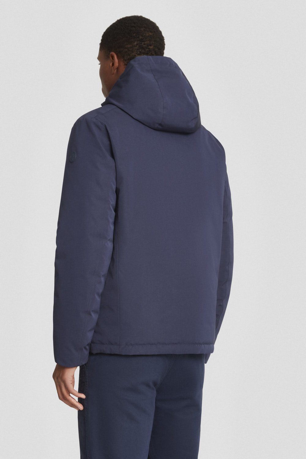 ciesse-piumini-daunenjacke-blau-kurz-reversibel-dwr image 4