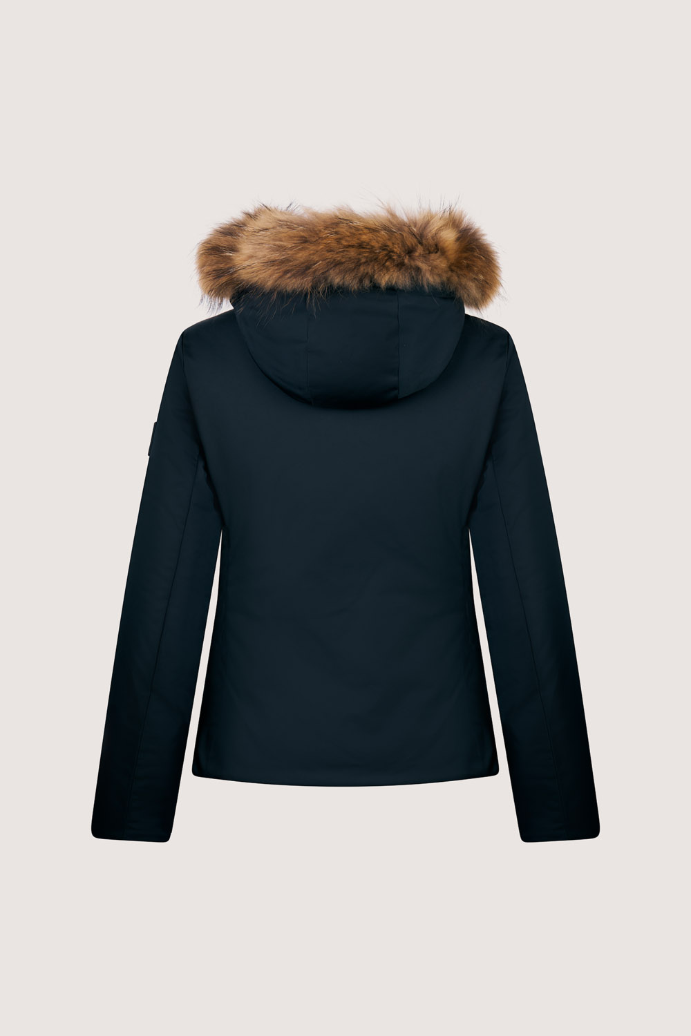 ciesse-outdoor-biliana-winterjacke-schwarz-fellkapuze-damen image 6