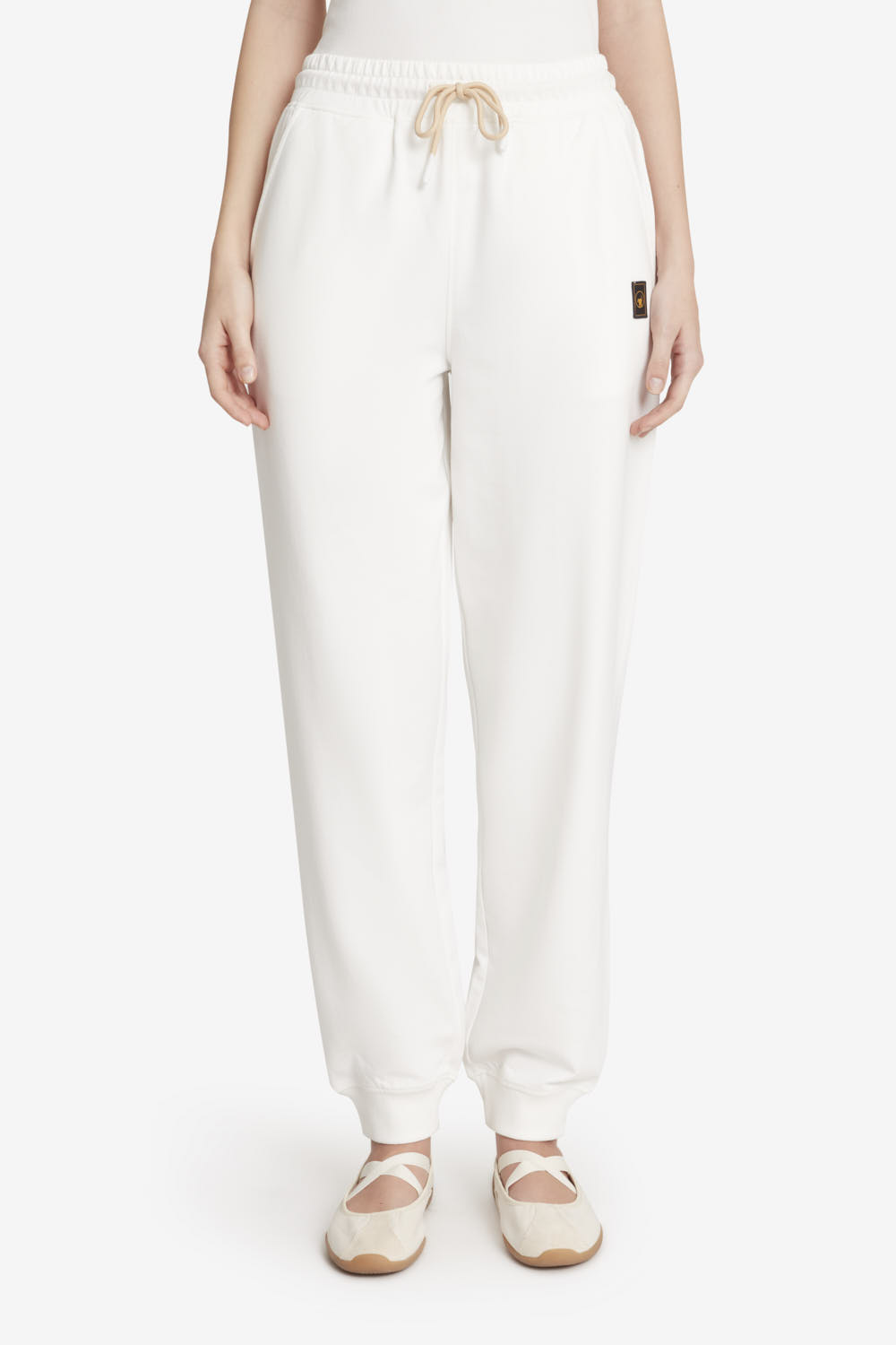 ciesse-marilyn-hose-damen-wei-baumwolle-kordelzug image 2