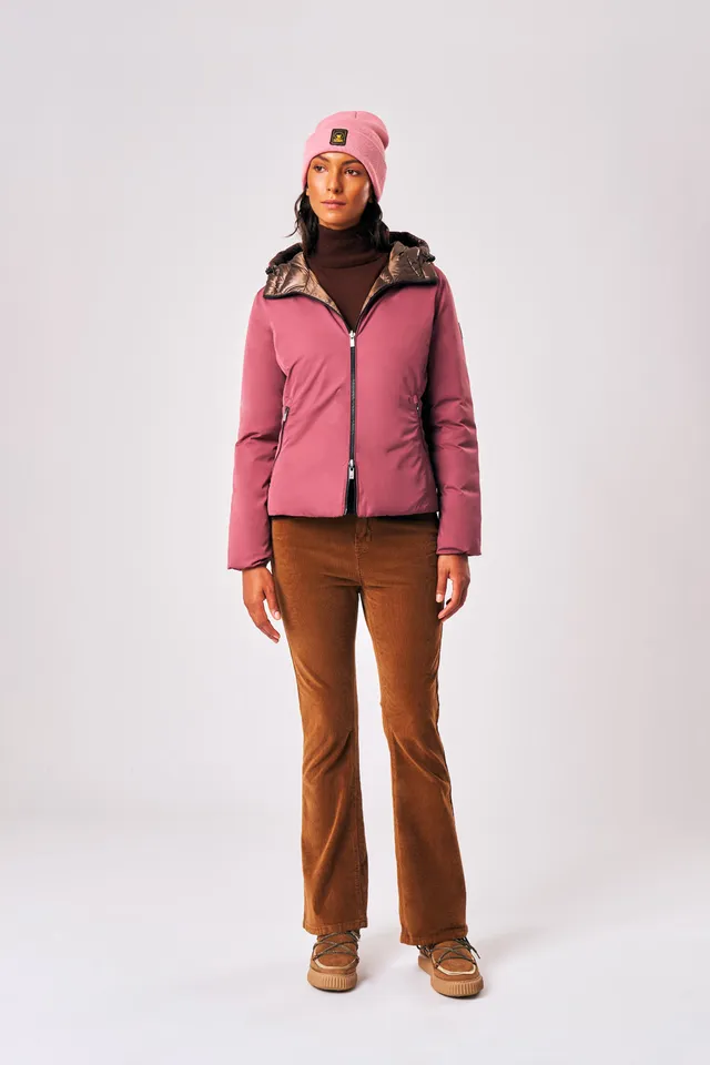 ciesse-piumini-linda-3-0-daunenjacke-rot-kurz-wendbar image 1