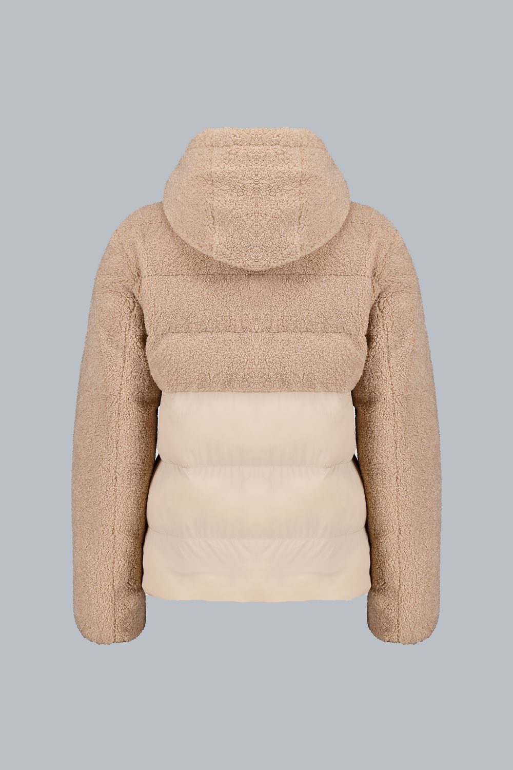 ciesse-outdoor-bonilla-hybridjacke-grau-teddy-mit-kapuze image 6