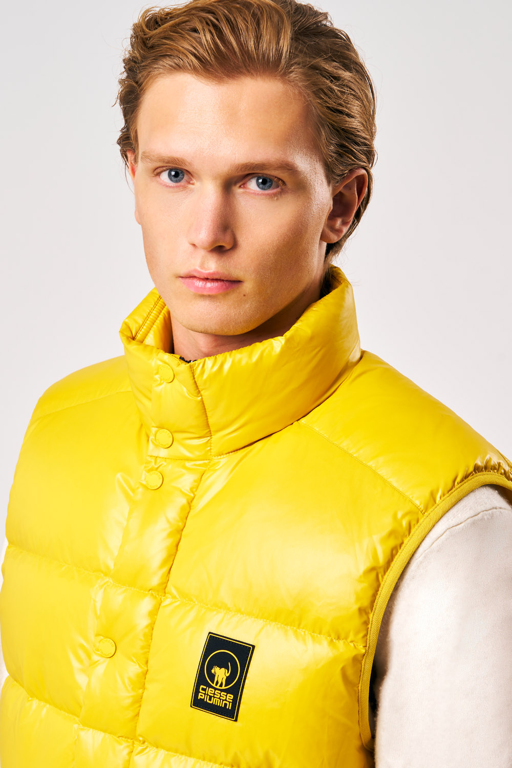 ciesse-outdoor-smain-daunenweste-gelb-herren-echt-daune image 4