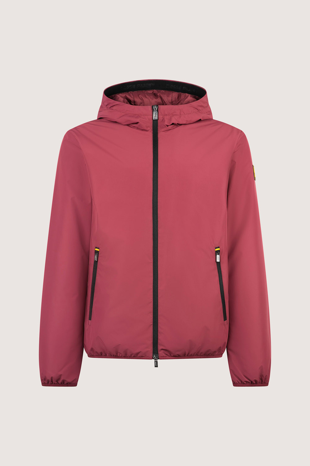 ciesse-peter-winterjacke-bordeaux-mit-kapuze-gef-ttert image 2