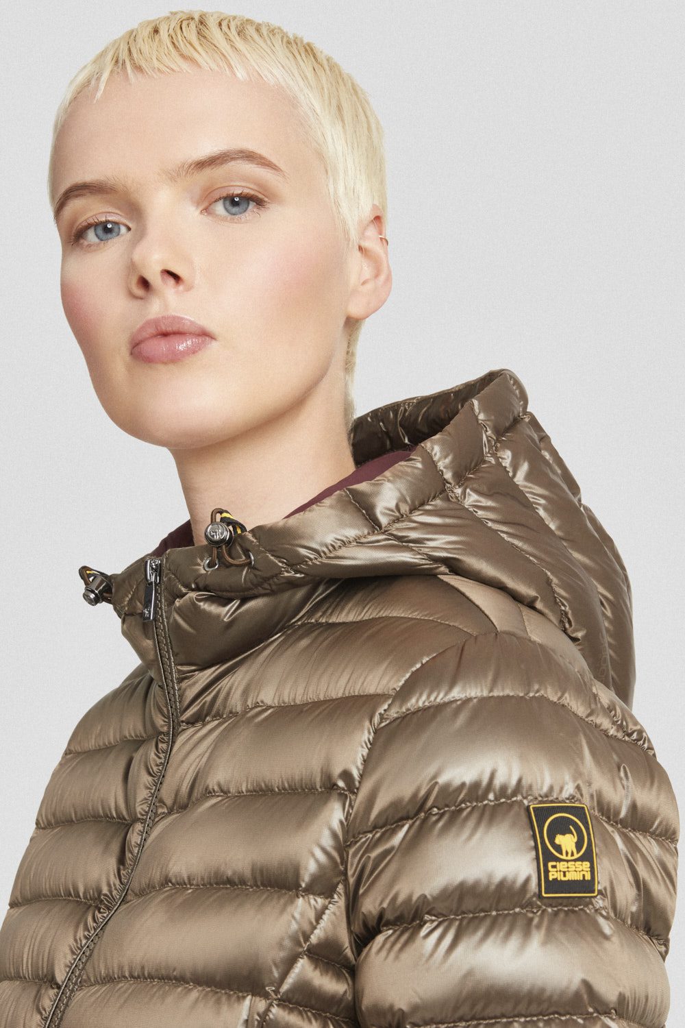 ciesse-outdoor-piumini-daunenjacke-beige-800fp-mit-kapuze image 3