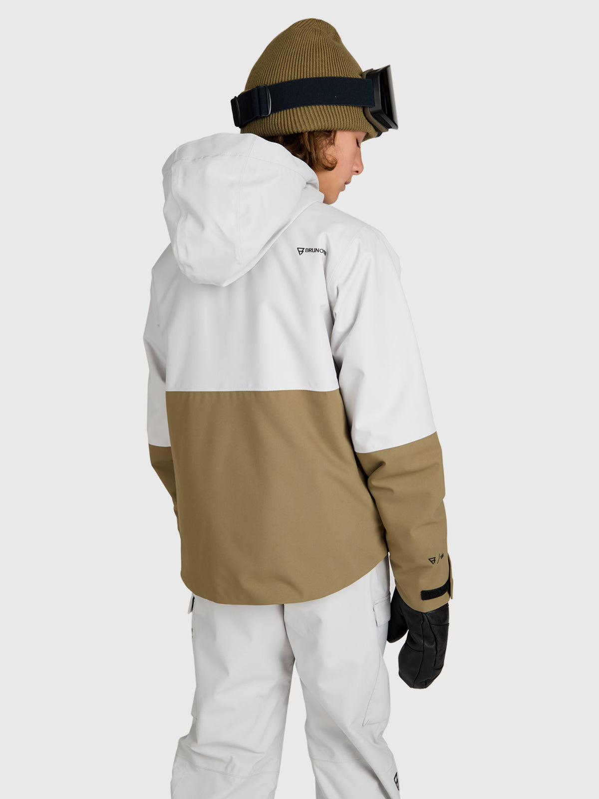 brunotti-kany-skijacke-jungen-dusky-green-15k-thinsulate image 2