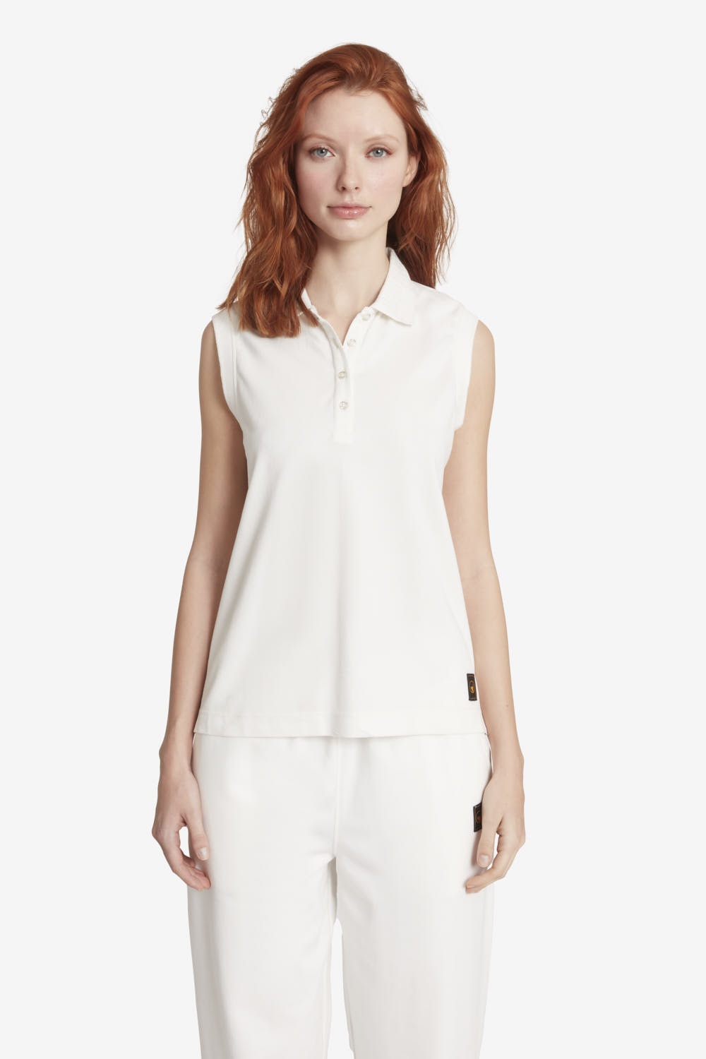 ciesse-outdoor-raffy-polo-damen-wei-rmellos-piqu image 2