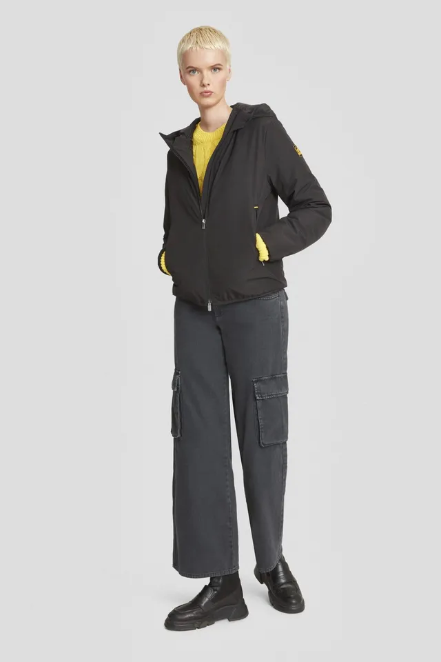 ciesse-outdoor-winterjacke-schwarz-mit-kapuze-dwr image 1