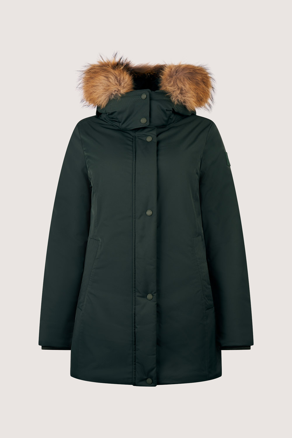 ciesse-outdoor-luana-parka-damen-gr-n-mit-kapuze image 3