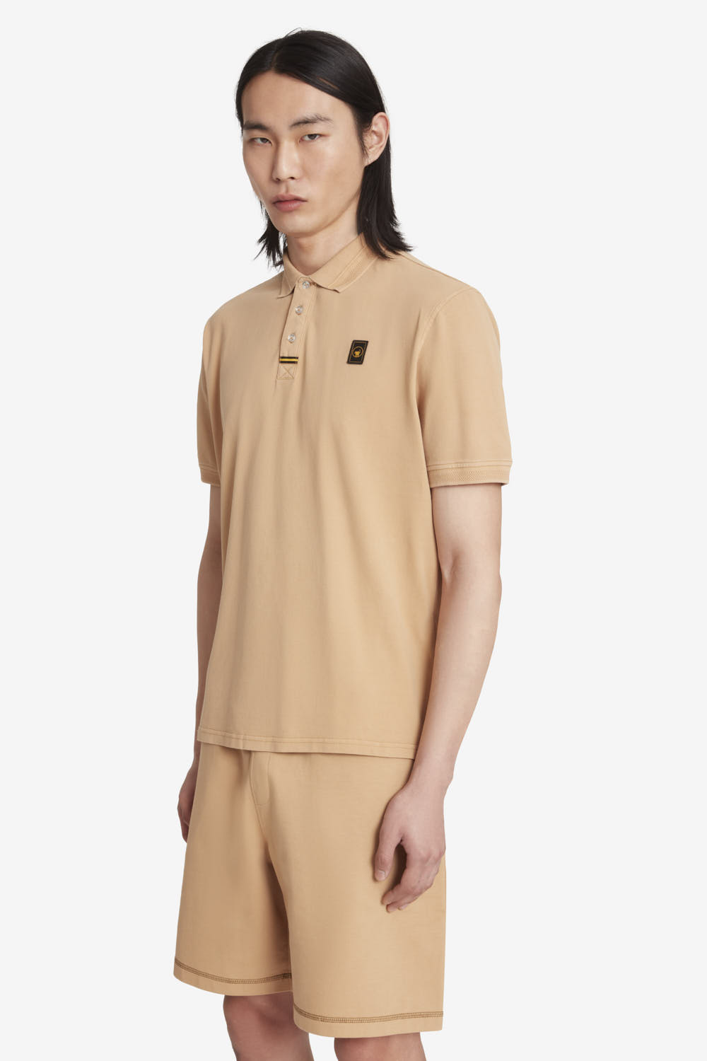 ciesse-outdoor-helmy-4-0-polo-hellbeige-baumwolle-herren image 2