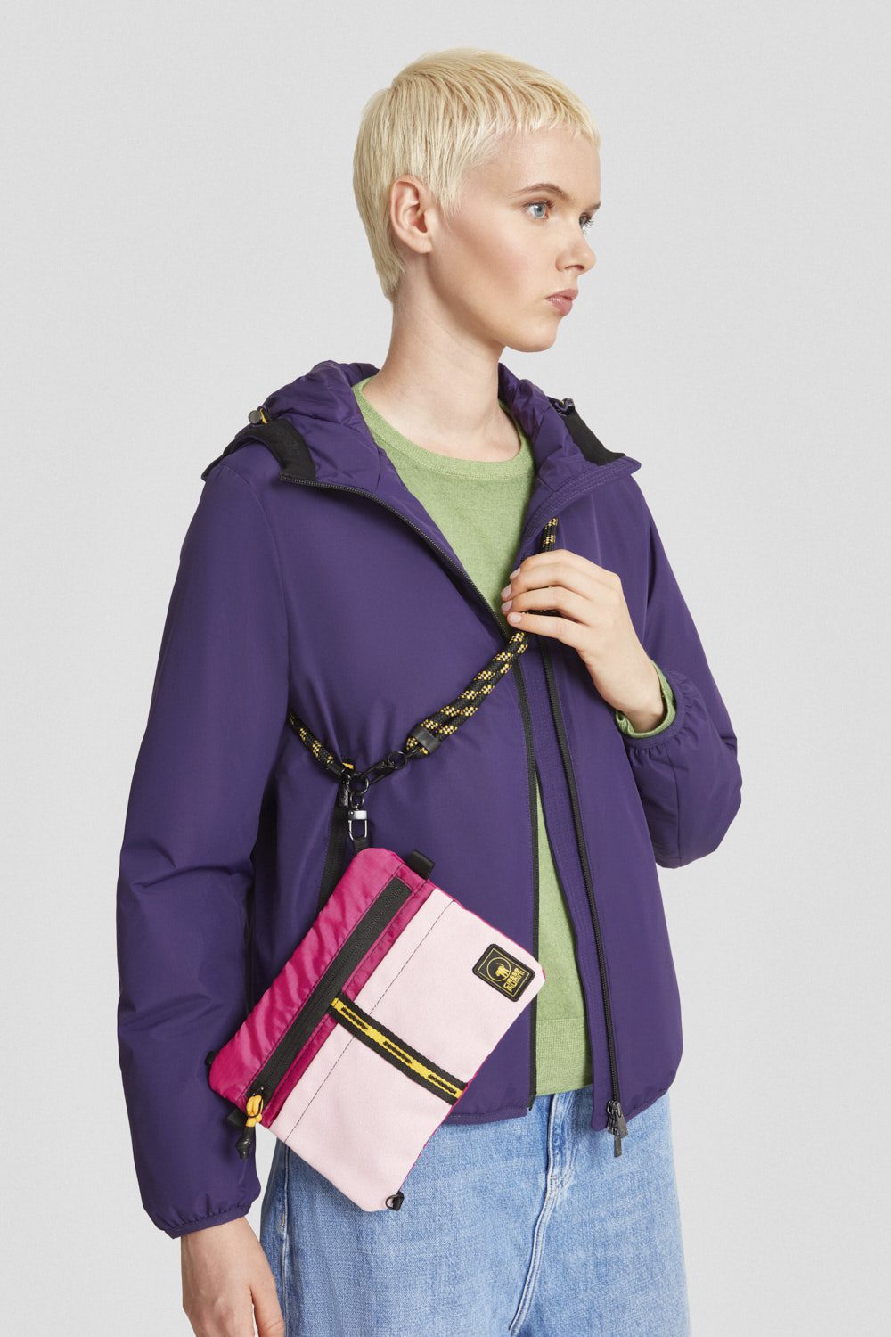 ciesse-outdoor-mini-pochette-umh-ngetasche-rosa-mit-g-rtel image 4