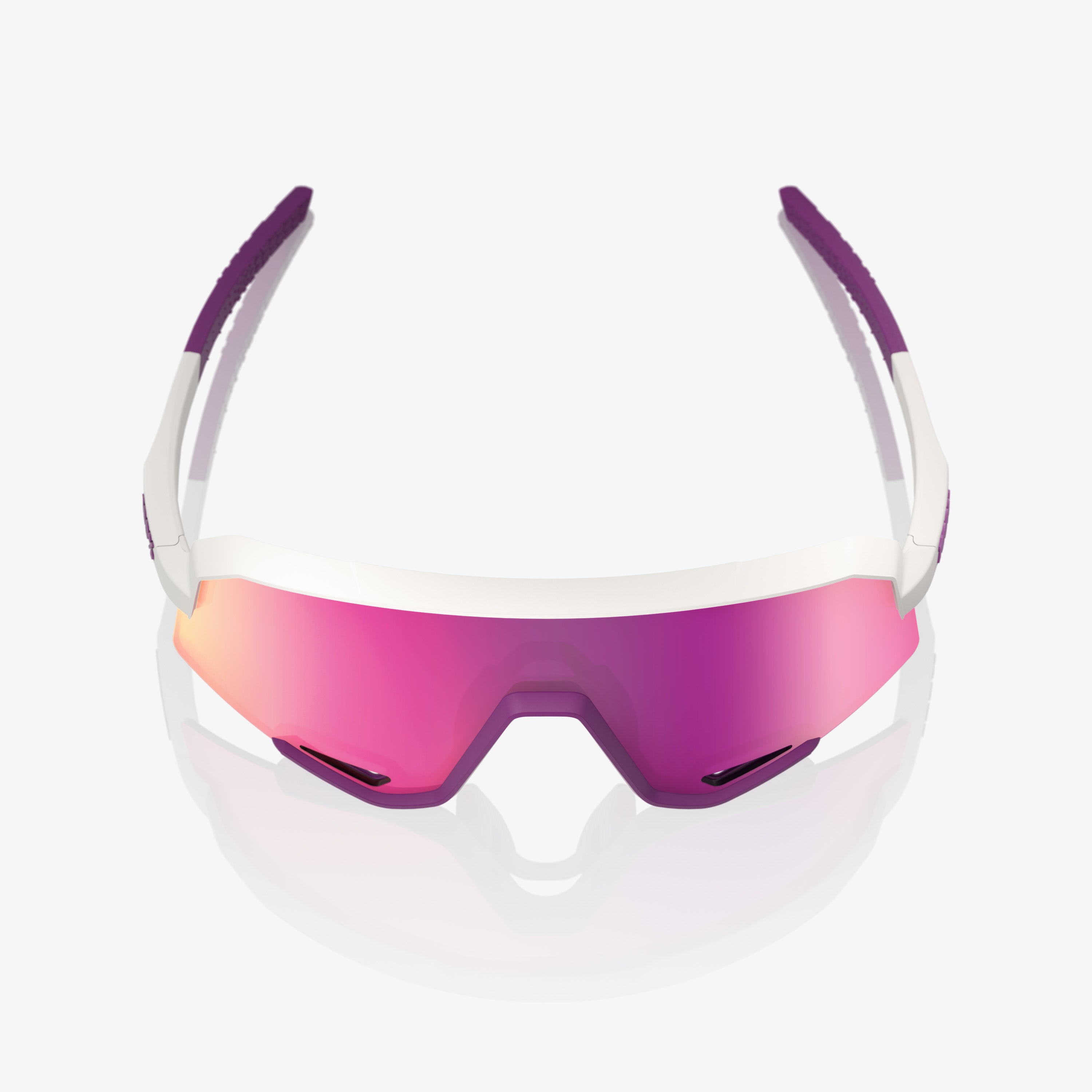100-slendale-matte-chalk-sonnenbrille-purple-mirror image 4