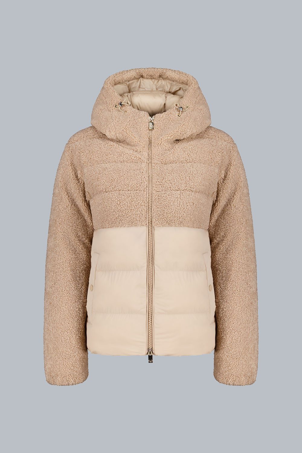 ciesse-outdoor-bonilla-hybridjacke-grau-teddy-mit-kapuze image 3