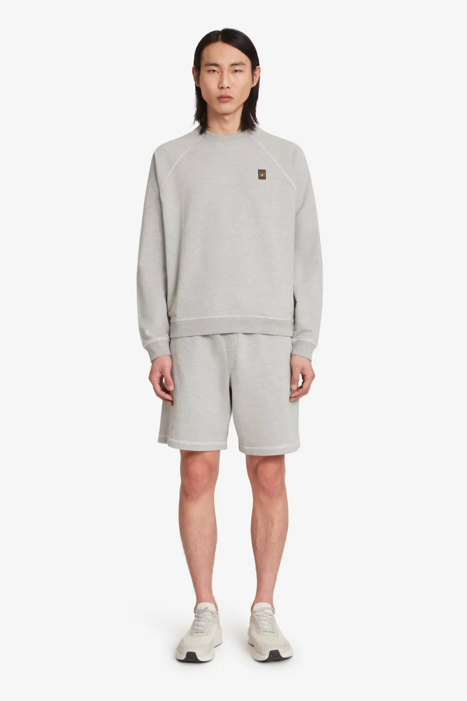 ciesse-outdoor-flea-4-0-sweatshirt-grau-meliert-baumwolle-herren image 1
