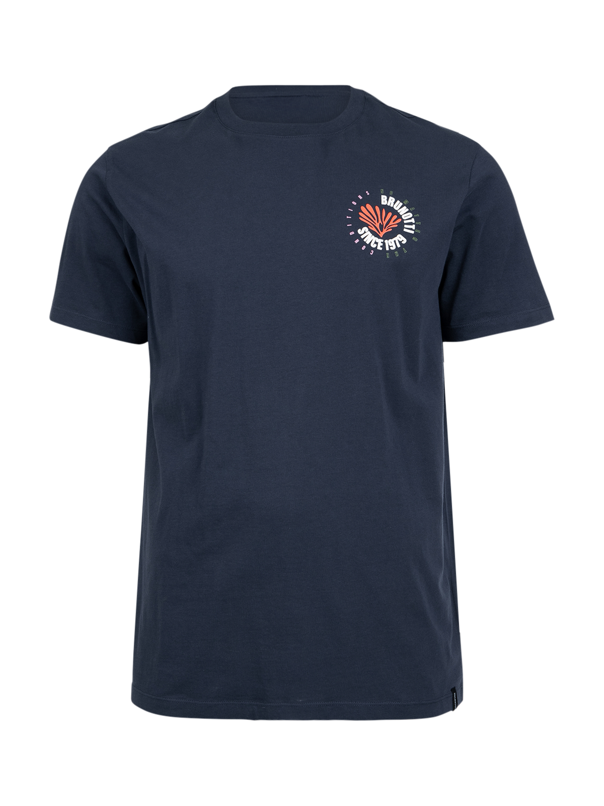 brunotti-craigly-herren-t-shirt-indigo-blue-print image 7