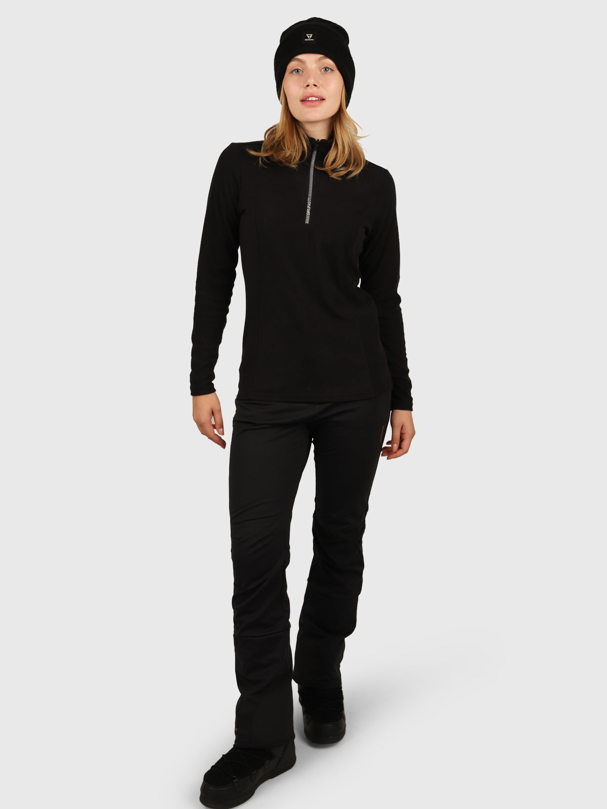 brunotti-misma-damen-fleece-schwarz-microfleece image 5