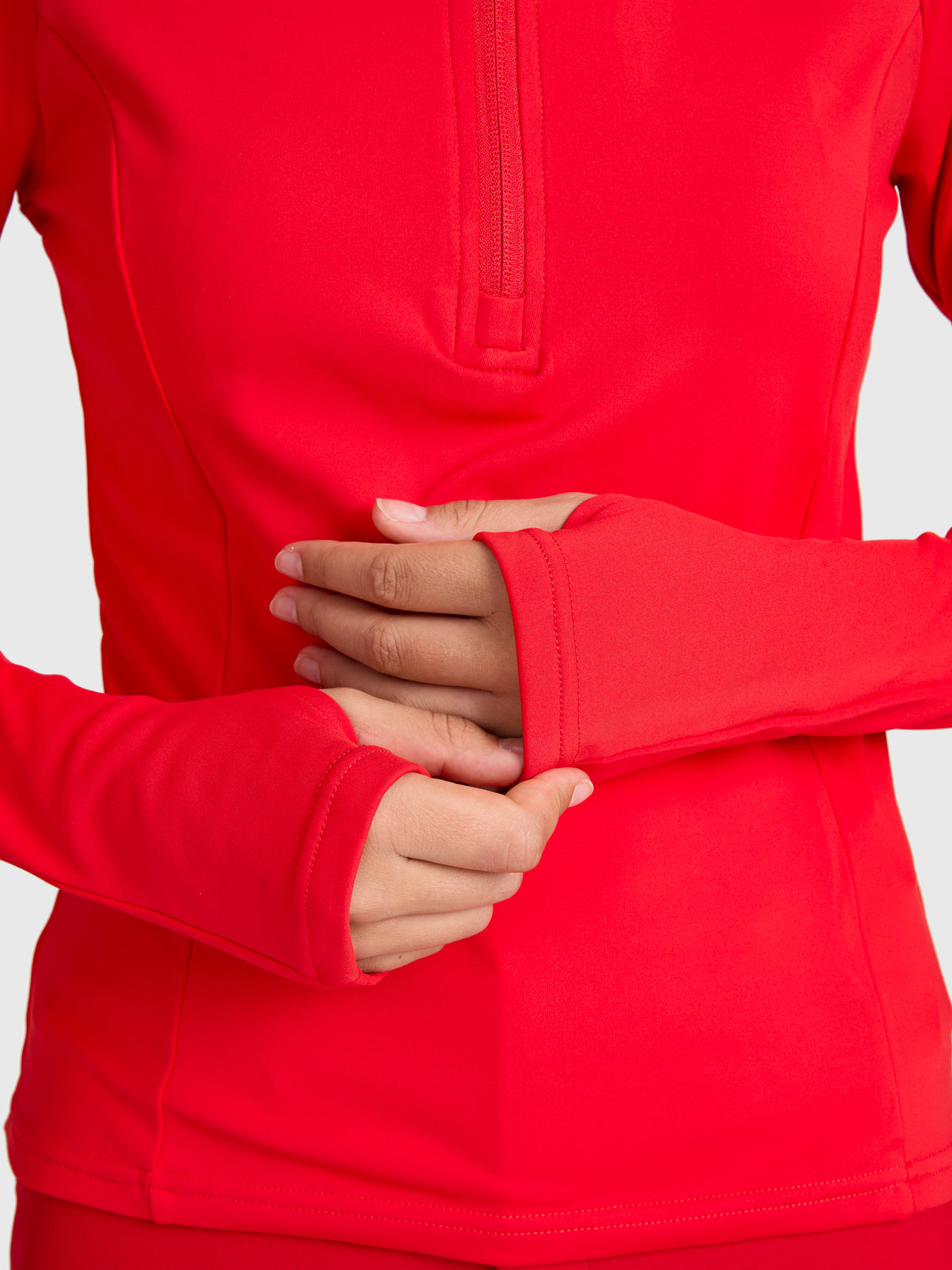 brunotti-sanna-damen-snow-fleece-true-red-slim-fit image 6
