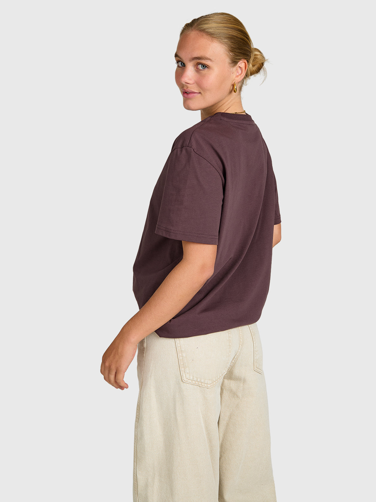 brunotti-unessa-t-shirt-raisin-damen-baumwollshirt image 2