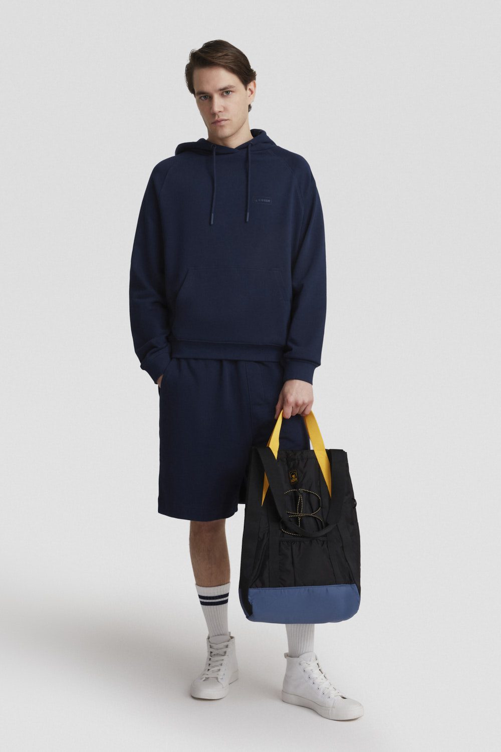 ciesse-shorts-herren-blau-baumwolle-kordelzug image 1
