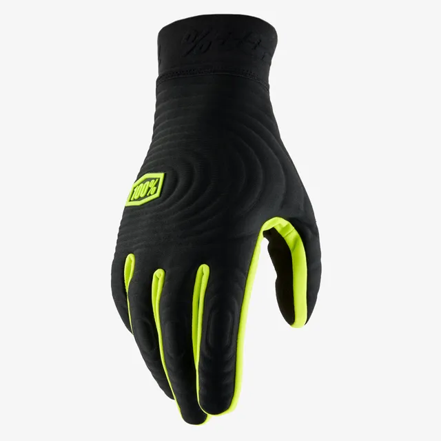 100-brisker-xtreme-winterhandschuhe-schwarz-gelb image 1