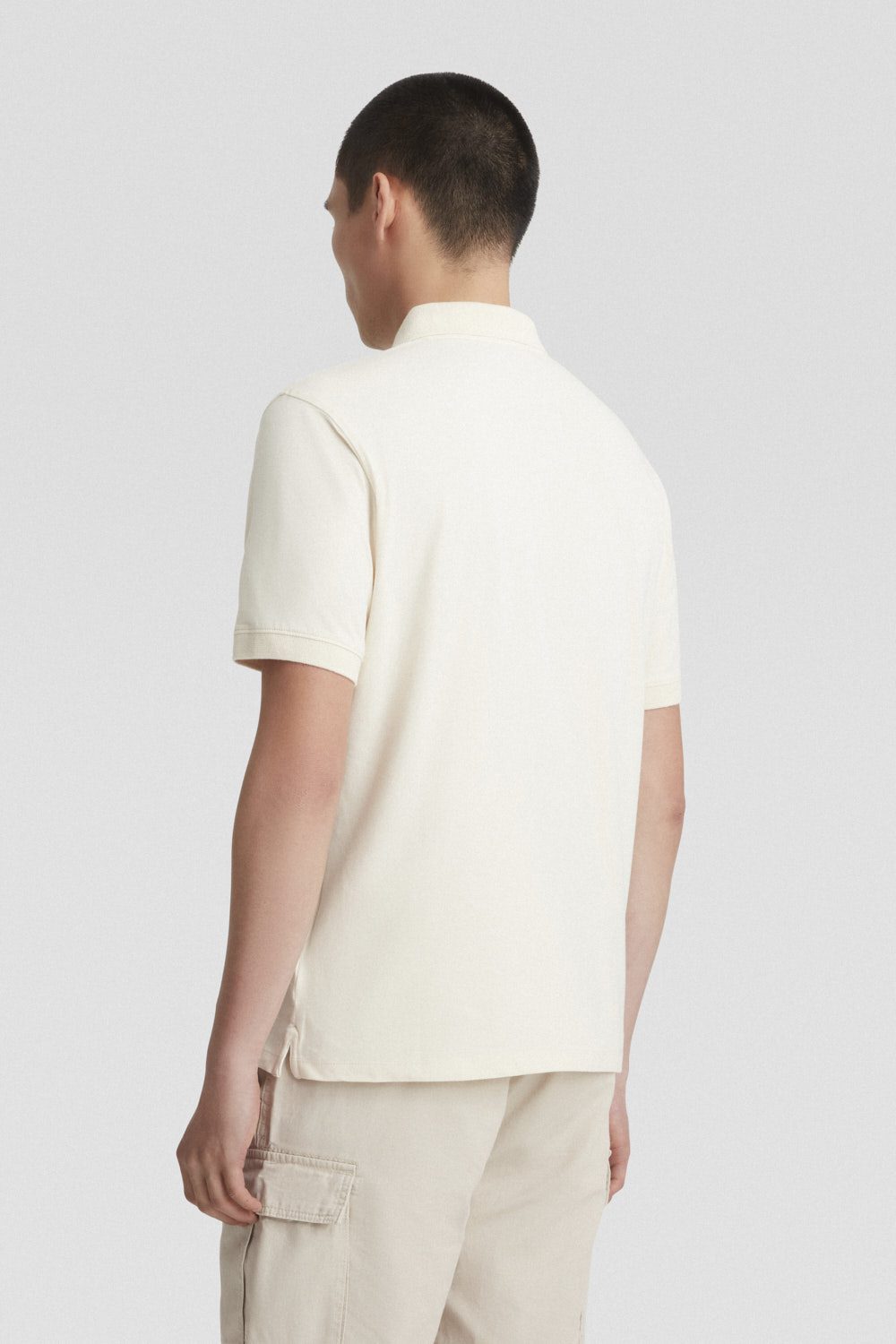 ciesse-outdoor-polo-beige-stretch-poloshirt-baumwolle image 4