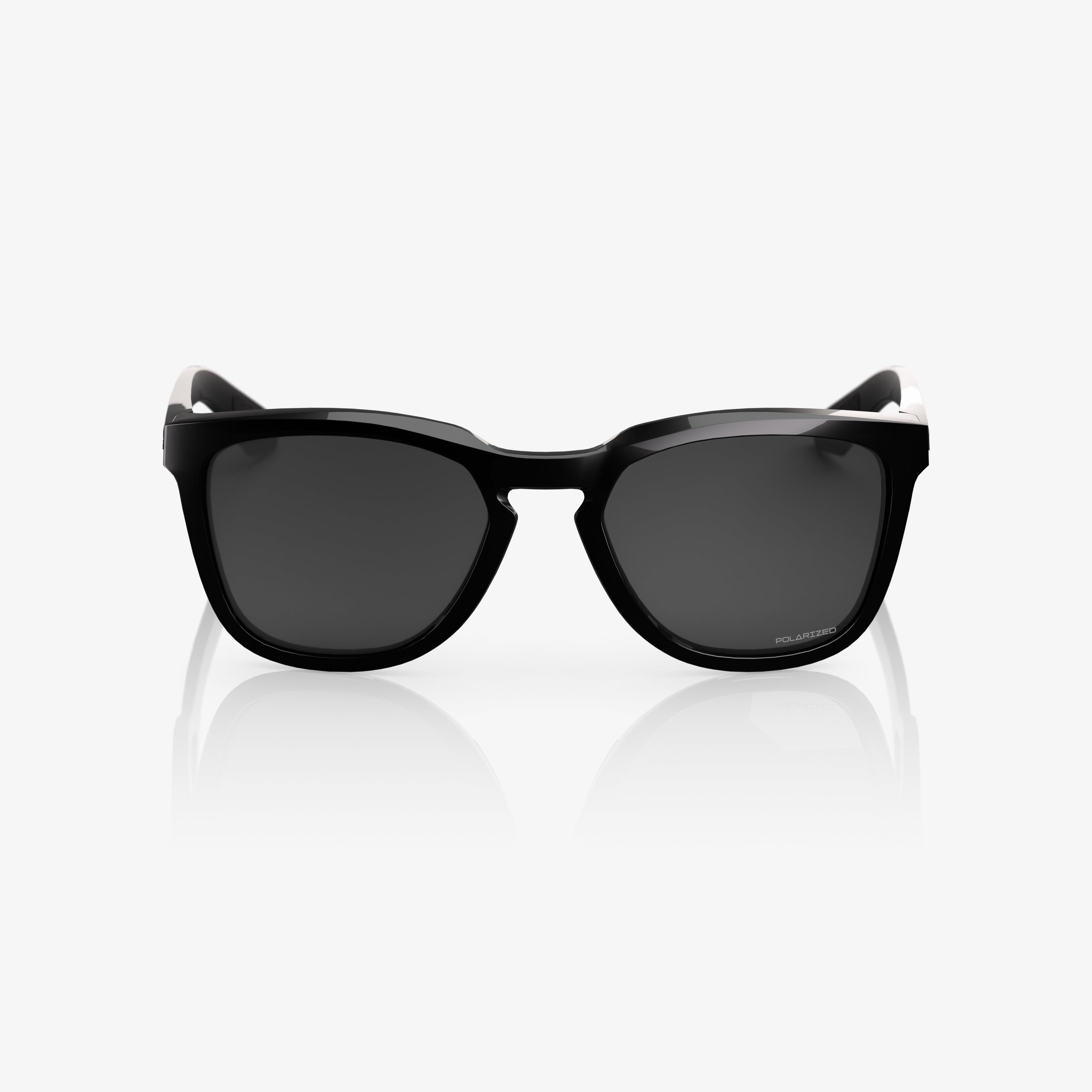 100-hudson-polished-black-sonnenbrille-grey-polarized image 2