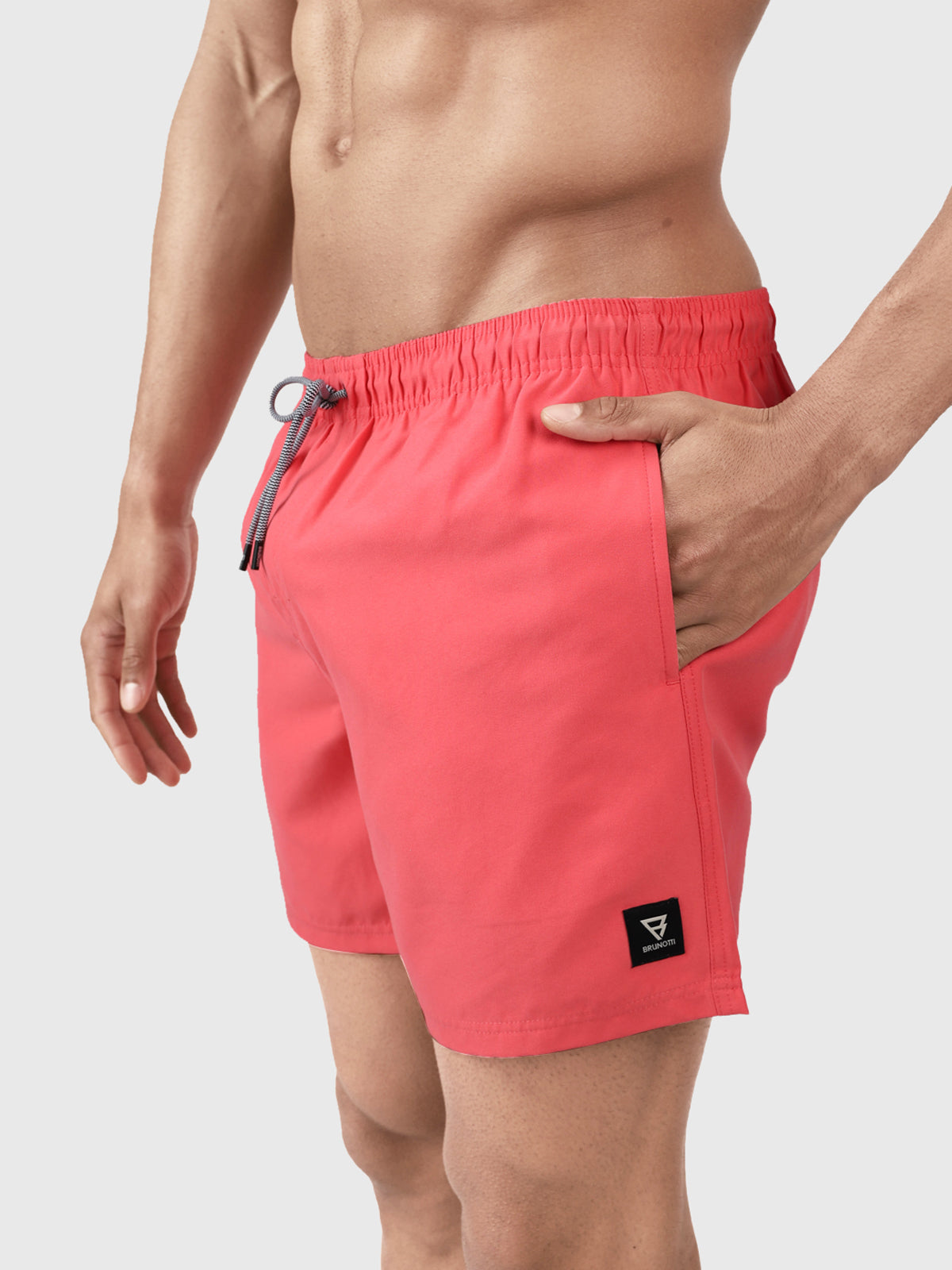 brunotti-hester-herren-badeshorts-rot-mesh image 6