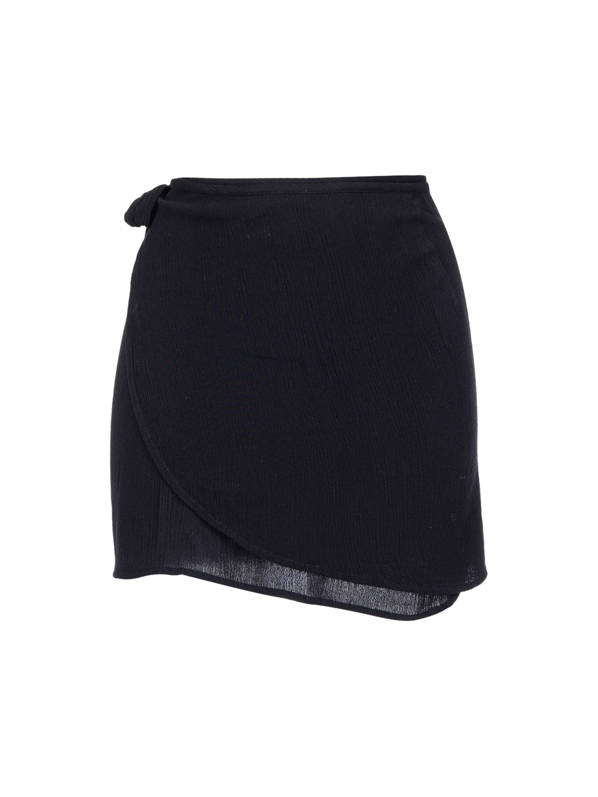 brunotti-saronina-damen-rock-schwarz-wickeloptik-kurz image 8
