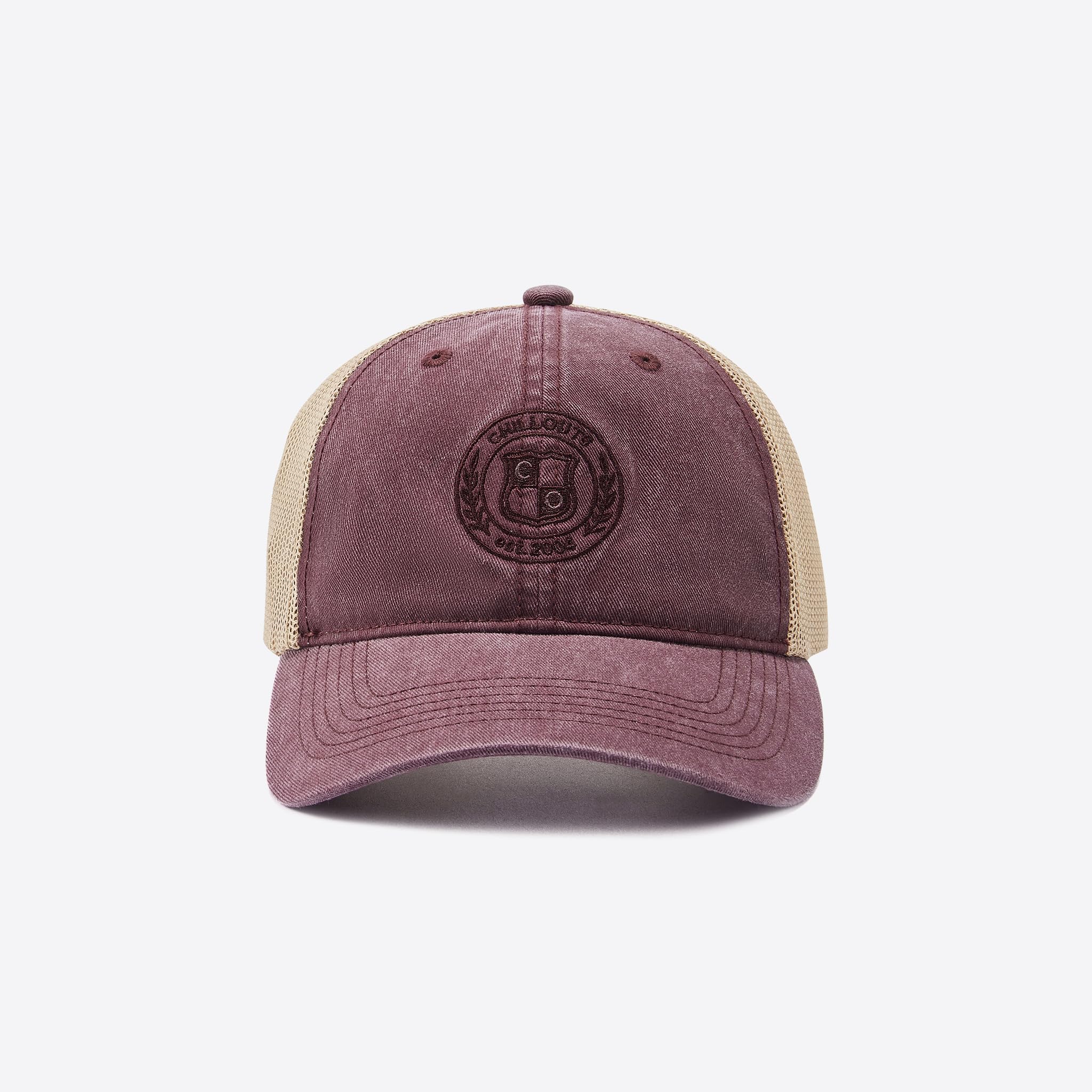 chillouts-milton-hat-baseballkappe-bordeaux-vintage image 3