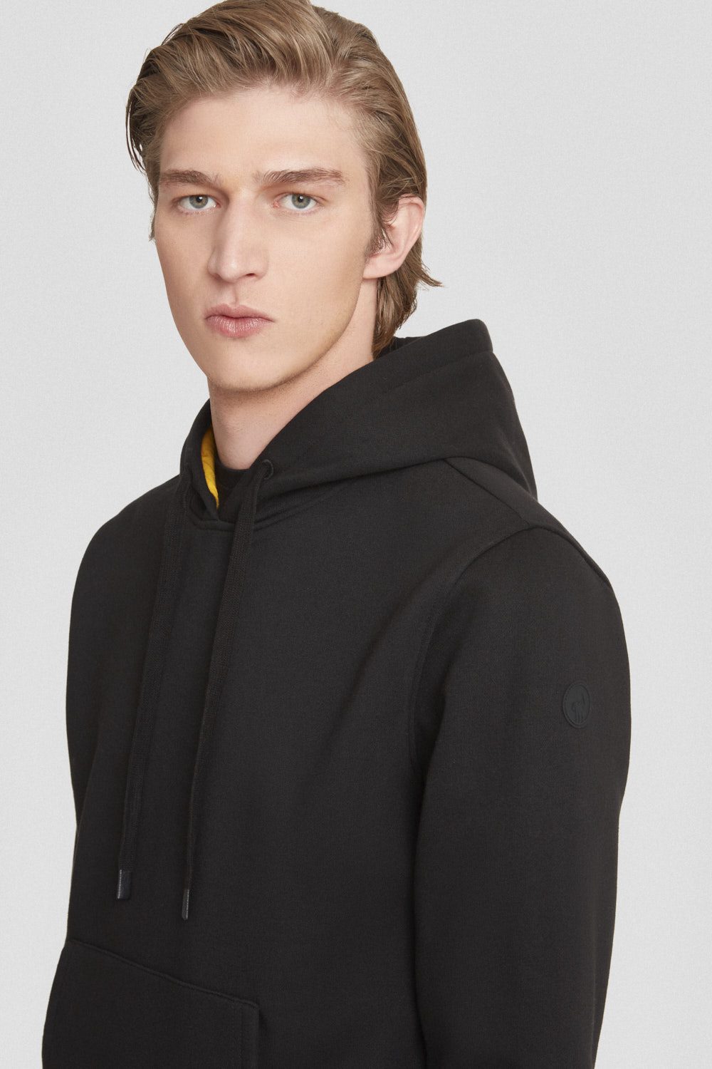 ciesse-outdoor-felpe-hoodie-schwarz-kapuze-herren image 3
