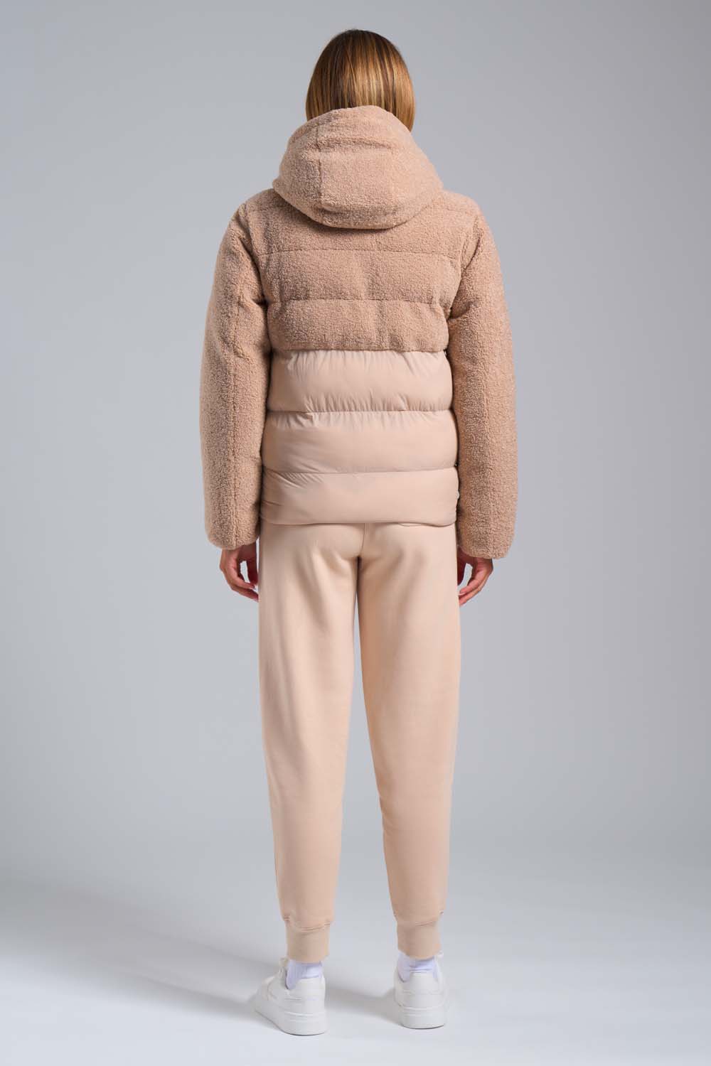 ciesse-outdoor-bonilla-hybridjacke-grau-teddy-mit-kapuze image 5