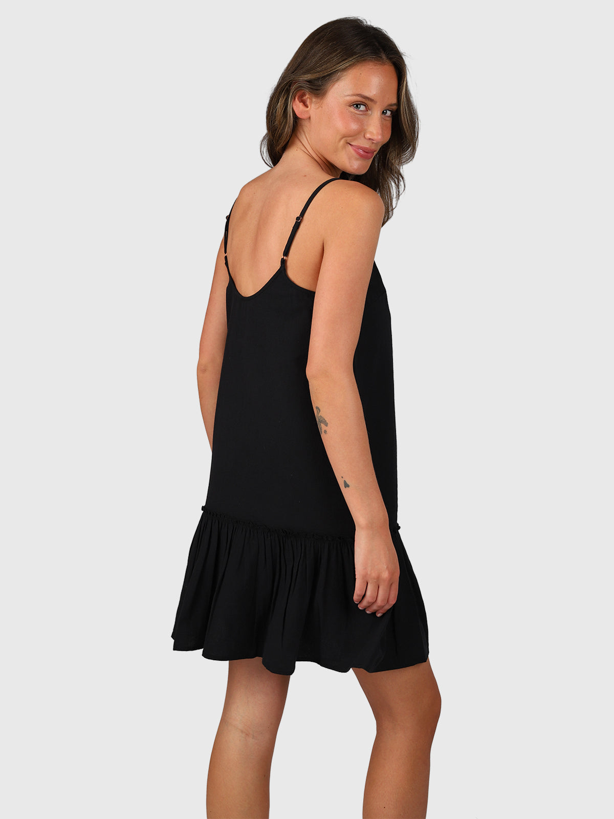 brunotti-nami-damen-kleid-schwarz-crepe image 3