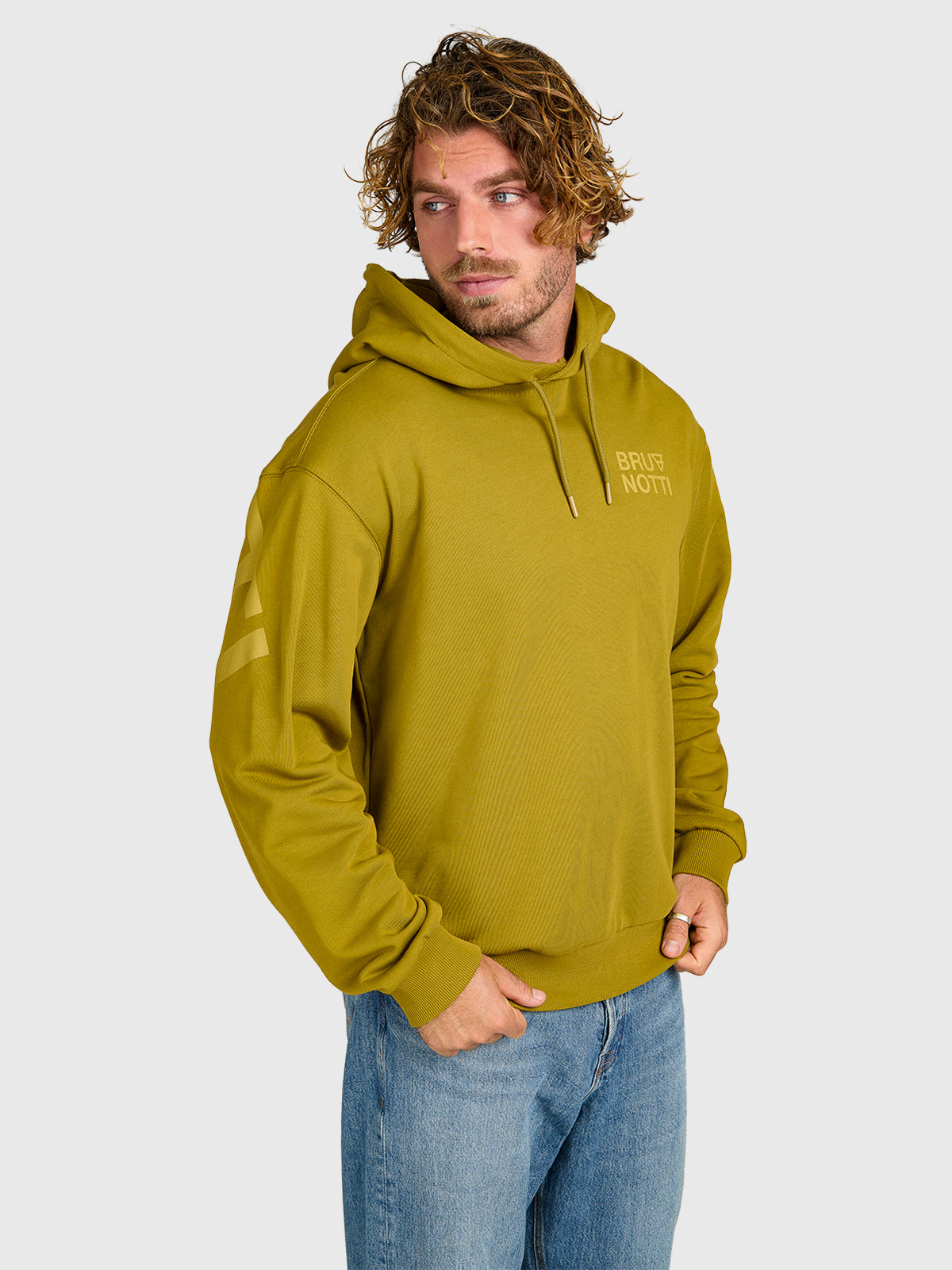 brunotti-haral-hoodie-herren-dark-moss-baumwolle image 3