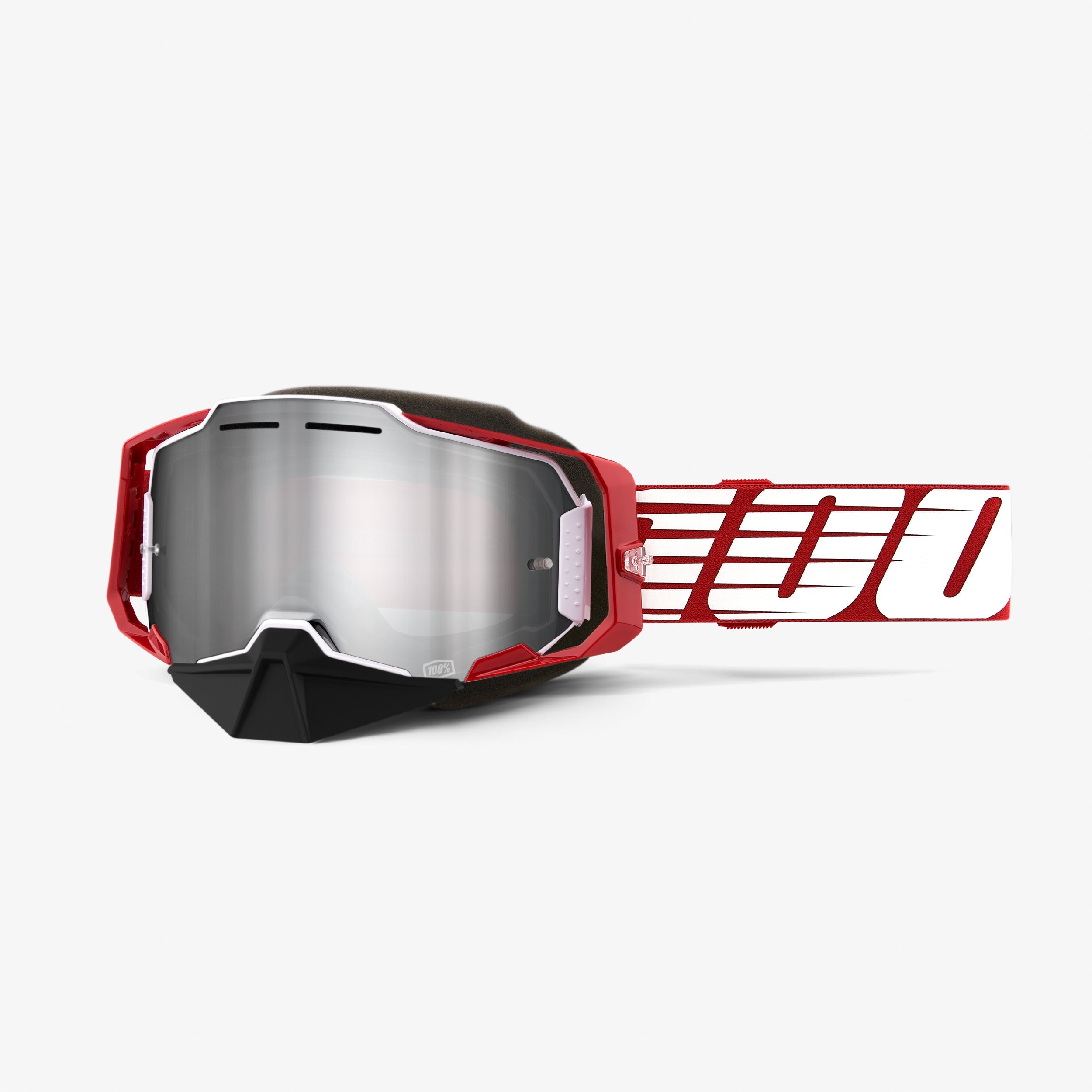 100-armega-oversized-skibrille-deep-red-mirror-silver-flash image 1