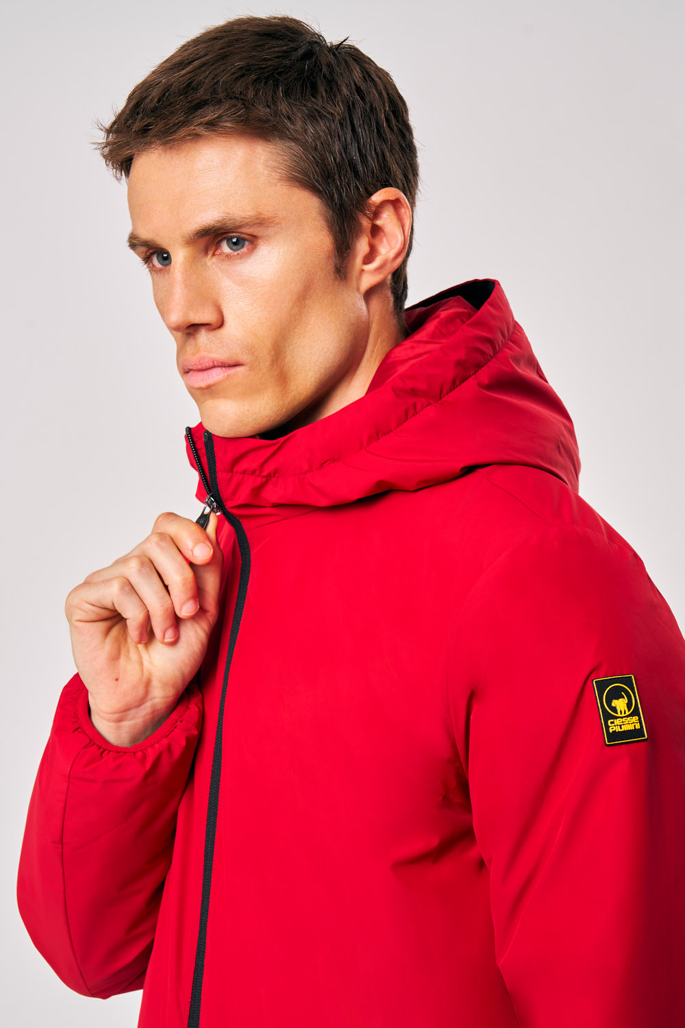 ciesse-outdoor-peter-winterjacke-rot-kapuze-dwr image 4