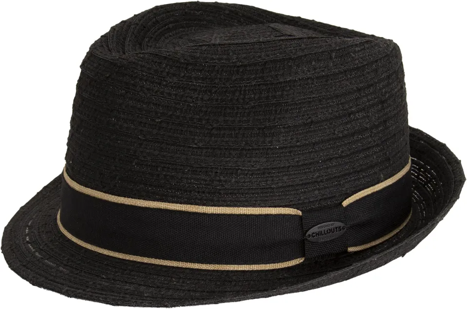 chillouts-franklin-hut-schwarz-58-60-baumwolle-trilby image 1