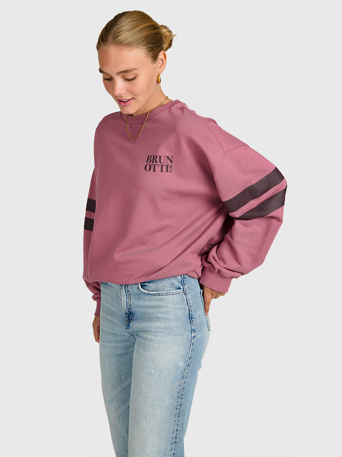 brunotti-nessy-damen-pullover-mauve-baumwolle-loose-fit image 4
