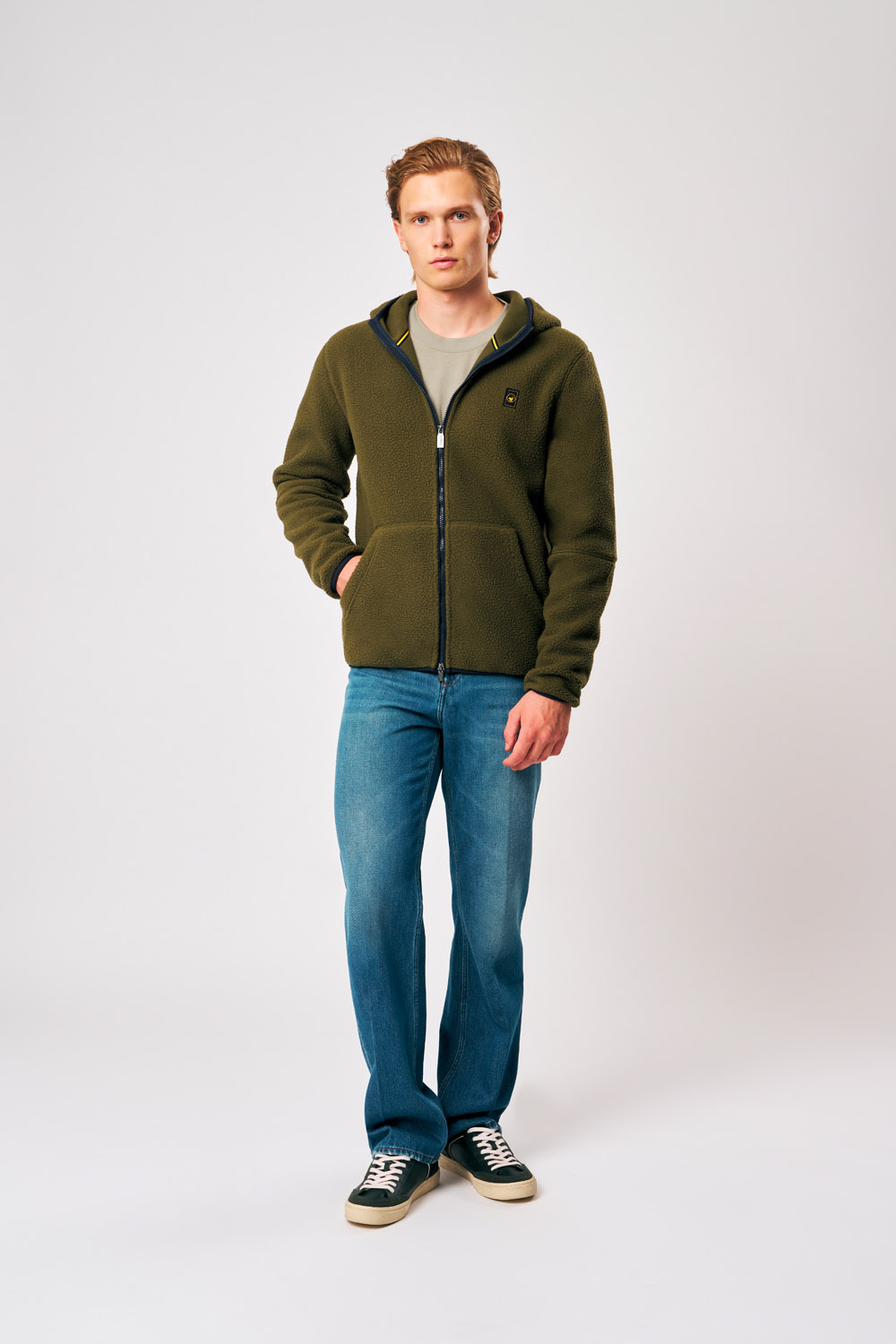 ciesse-outdoor-rodrigo-teddyjacke-gr-n-herren-kapuze image 2