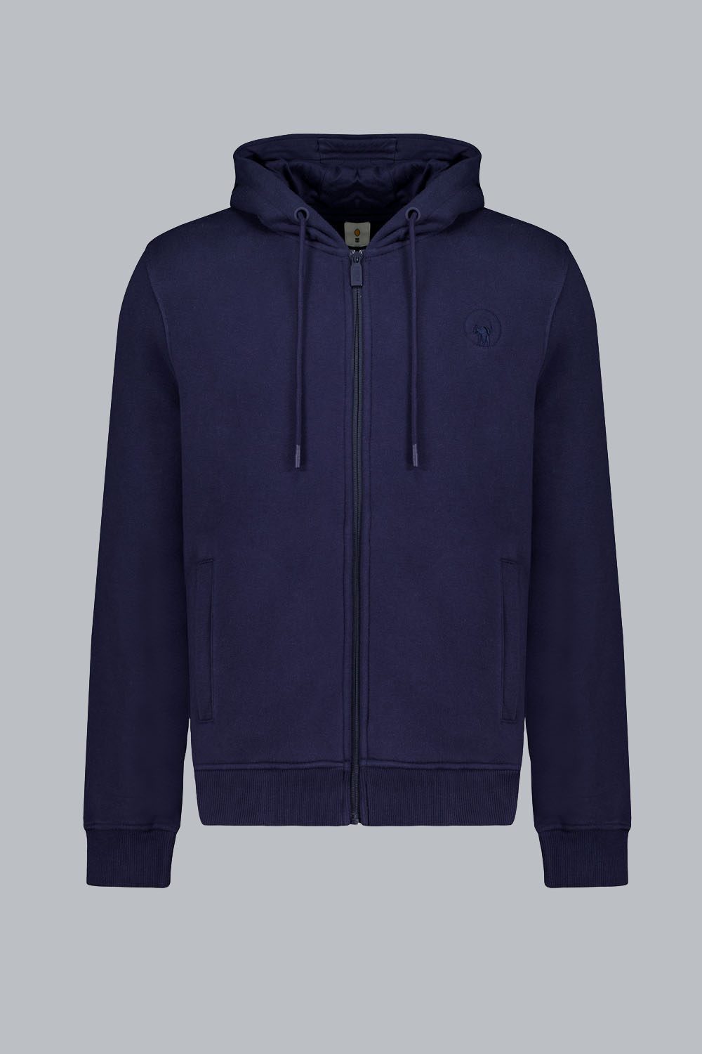 ciesse-hazy-2-0-sweatjacke-herren-blau-full-zip-kapuze image 1