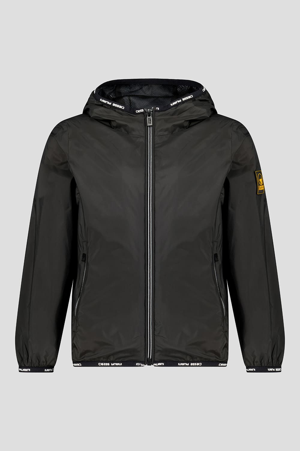 ciesse-windjacke-regenjacke-schwarz-unisex-kapuze image 1