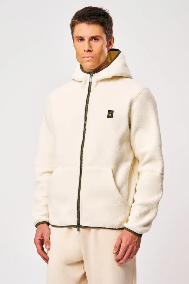 ciesse-rodrigo-teddyjacke-herren-wei-kapuze image 1