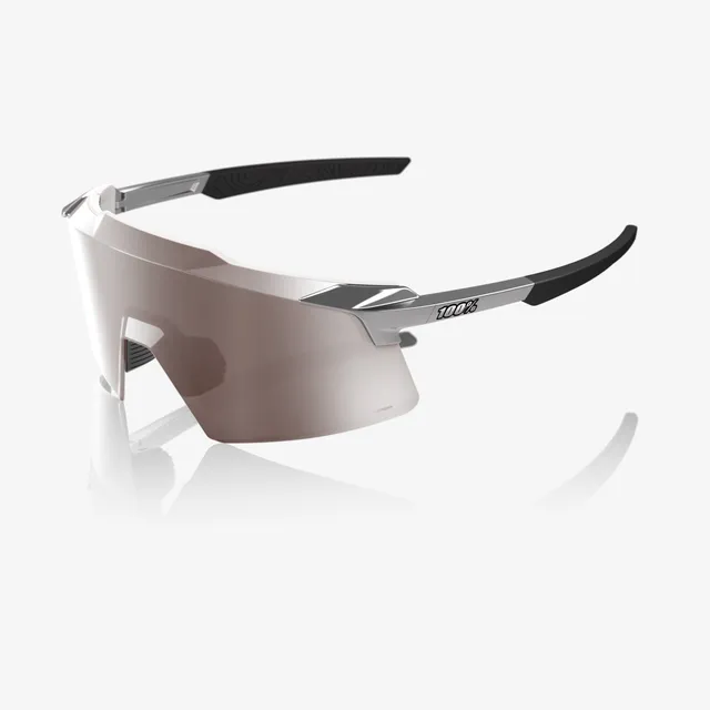 100-aerocraft-gloss-black-sportbrille-hiper-silver-mirror image 1