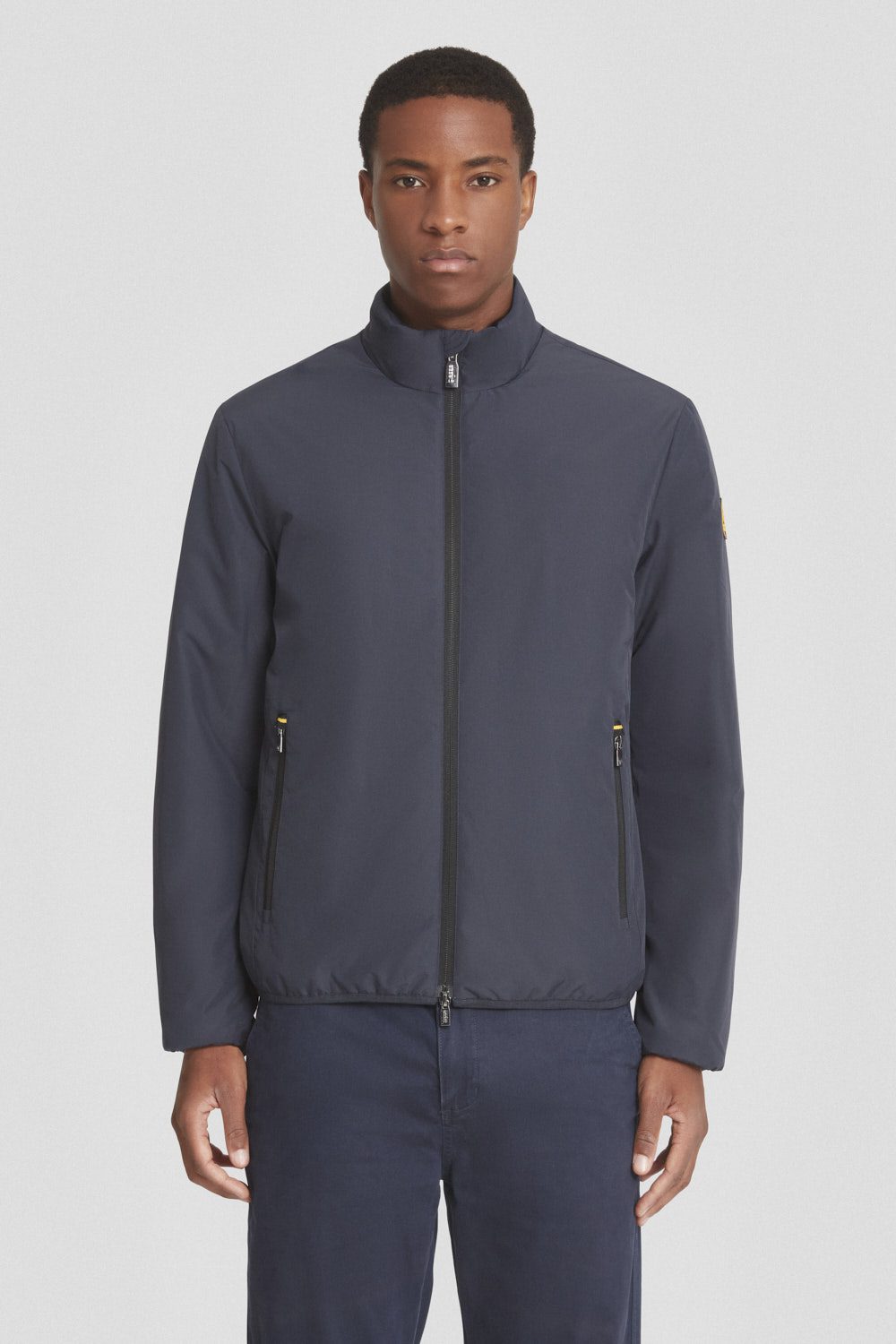 ciesse-outdoor-winterjacke-biker-blau-wattiert image 2
