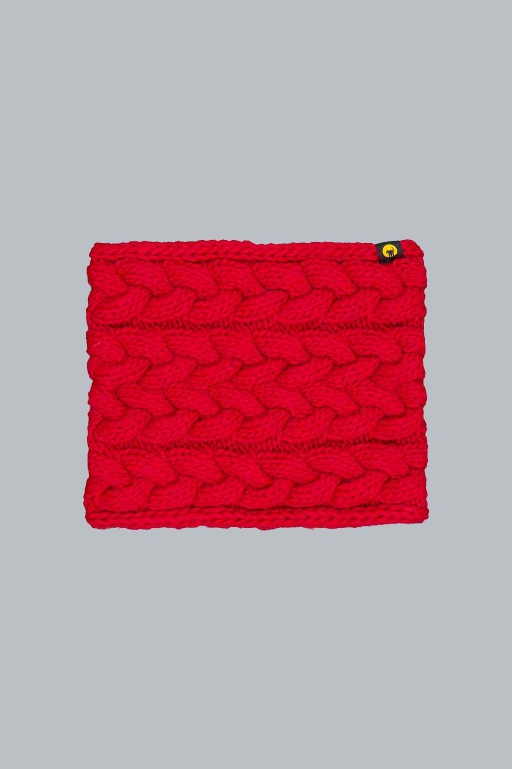 ciesse-wight-unisex-halsw-rmer-rot-zopfstrick-wolle image 1