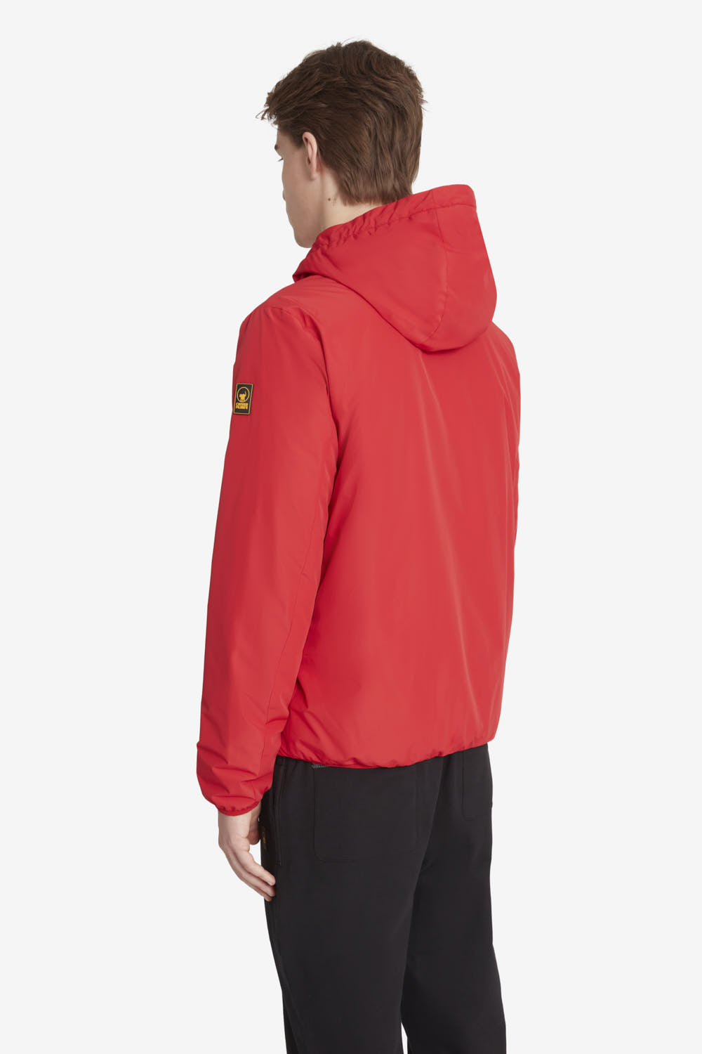 ciesse-outdoor-casper-bergangsjacke-herren-rot-kapuze image 4