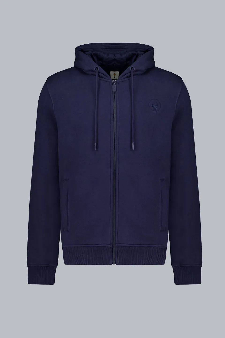 ciesse-hazy-2-0-sweatjacke-herren-blau-full-zip-kapuze image 1