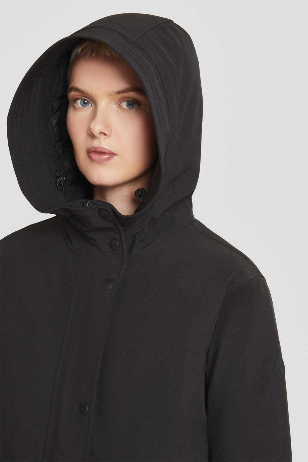 ciesse-outdoor-softshelljacke-schwarz-wattiert-boxy image 3