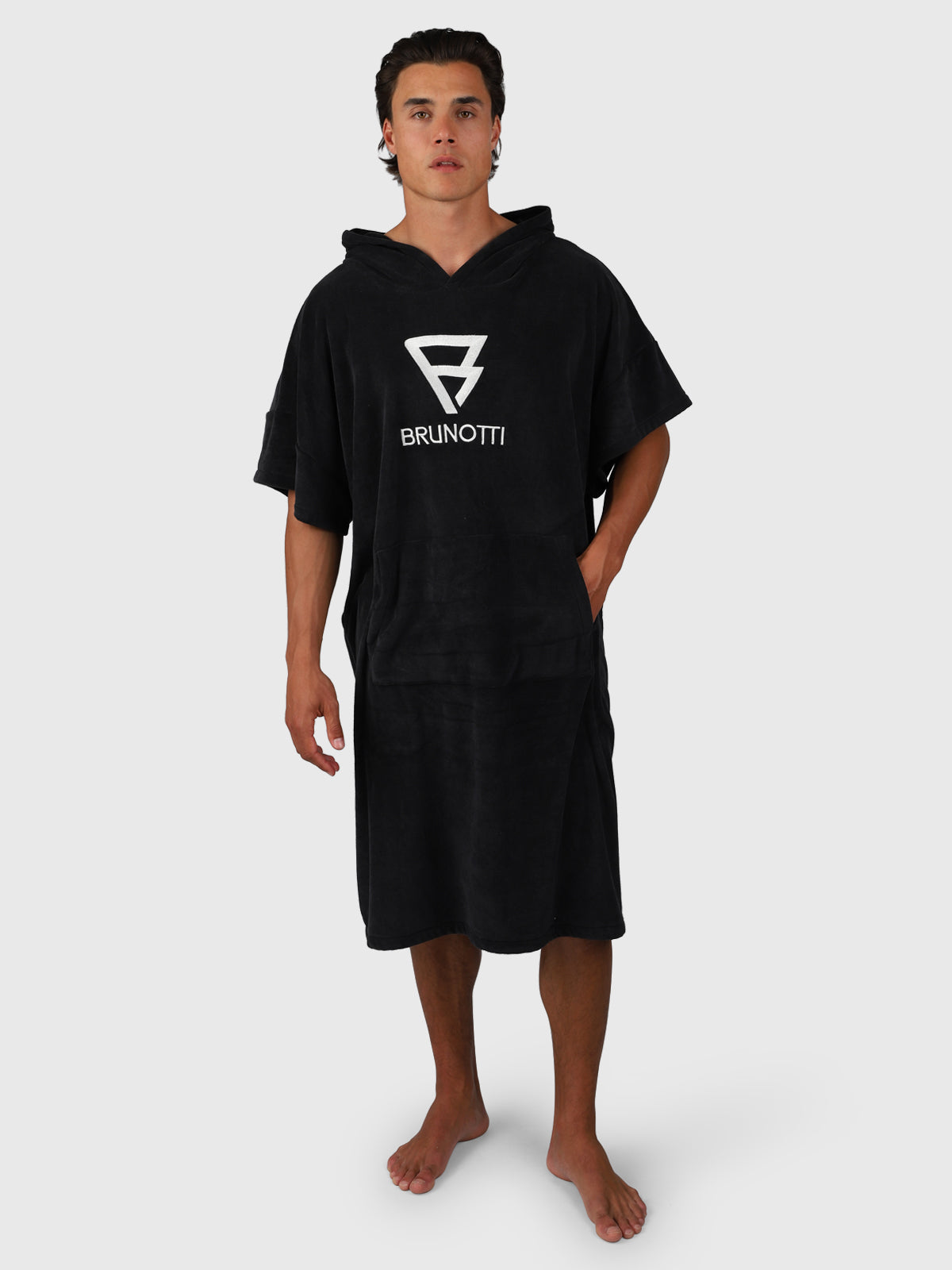 brunotti-poncho-solid-poncho-herren-badeponcho-schwarz image 5