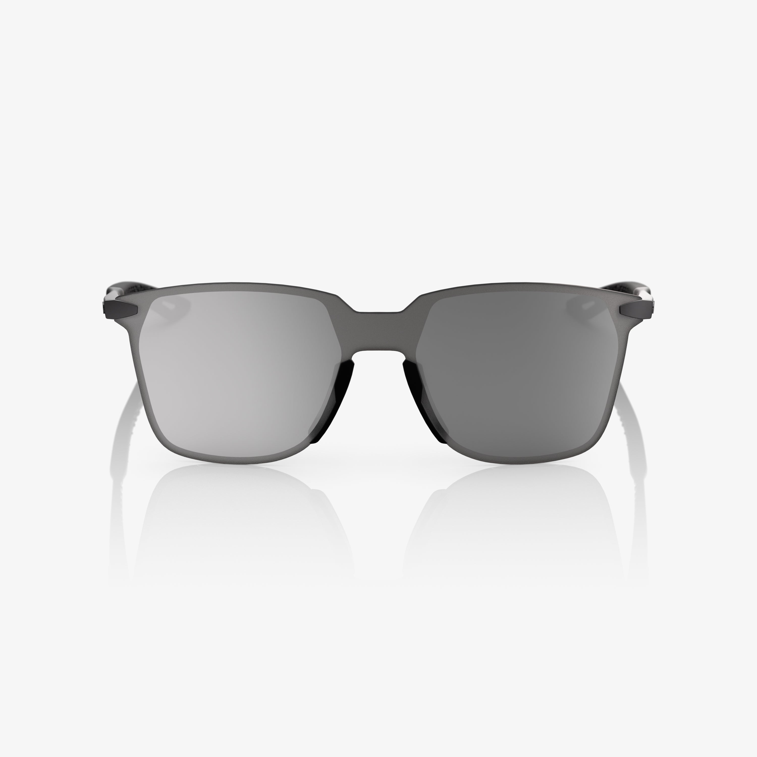 100-legere-square-sonnenbrille-matt-schwarz-silver image 2
